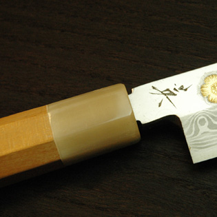 柳刃 金象嵌